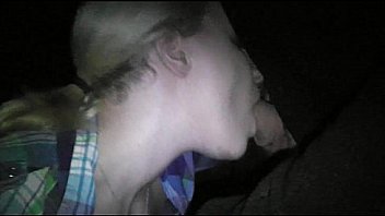 Letting my wife Tia getting fucked bareback by strangers in a dogging night out